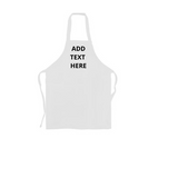 White Customized Aprons